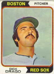1974 Topps Baseball Cards      113     Dick Drago